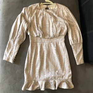 Women Dress beige color MISHA collection